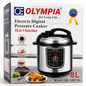 Olympia 8L Digital Pressure Cooker – 10-in-1