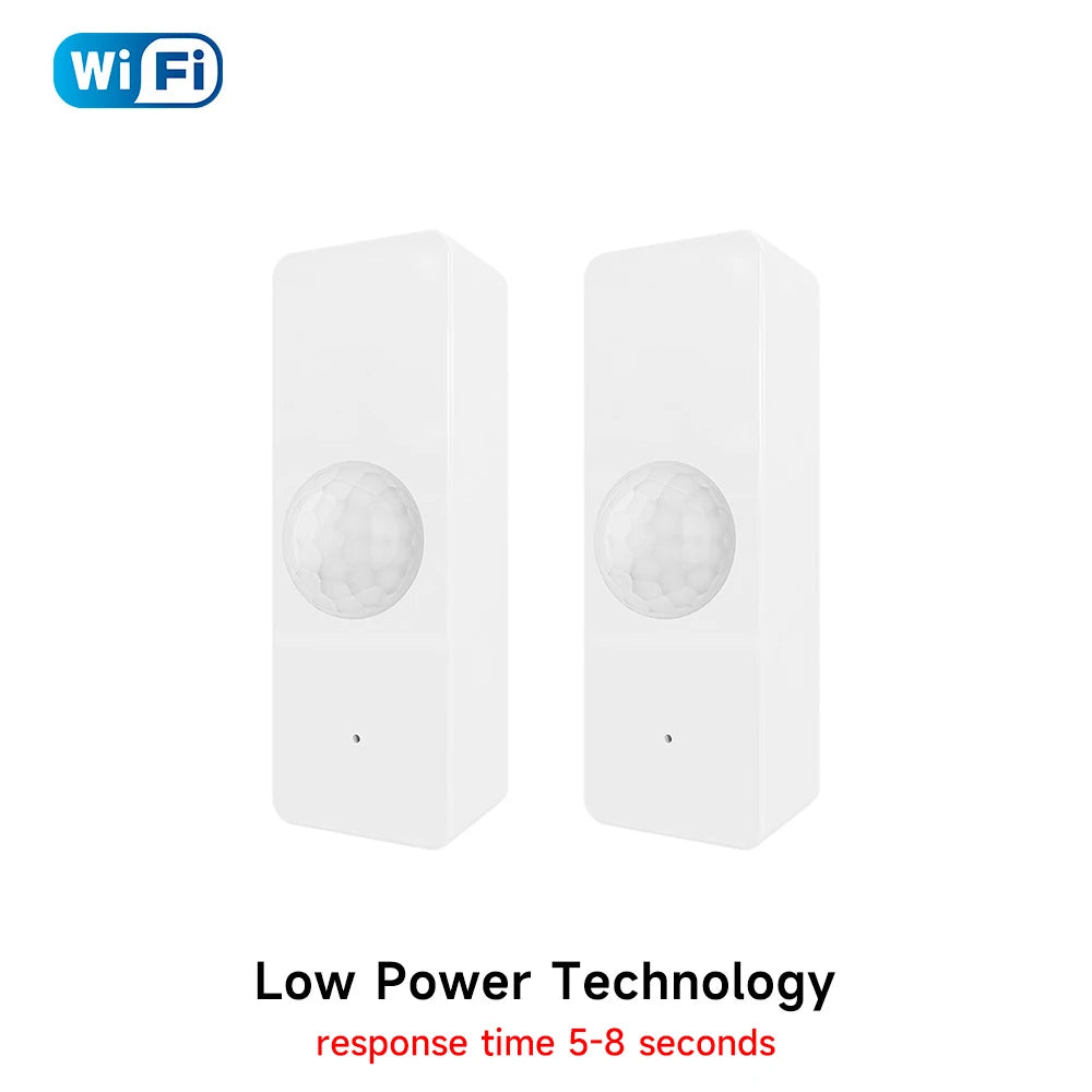 Tuya Smart Life PIR Motion Sensor WiFi Zigbee Human Infrared Detector Security Alarm Home Automation Works With Alexa Google