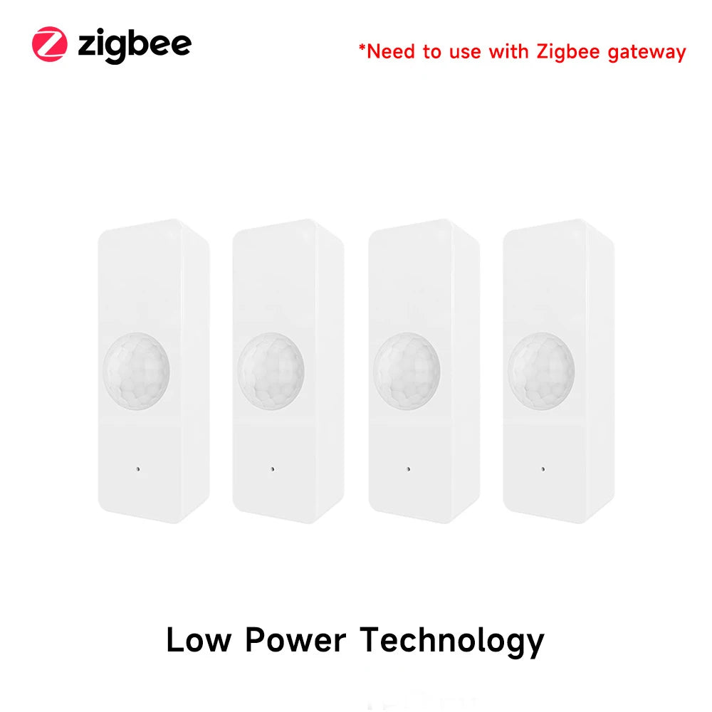 Tuya Smart Life PIR Motion Sensor WiFi Zigbee Human Infrared Detector Security Alarm Home Automation Works With Alexa Google