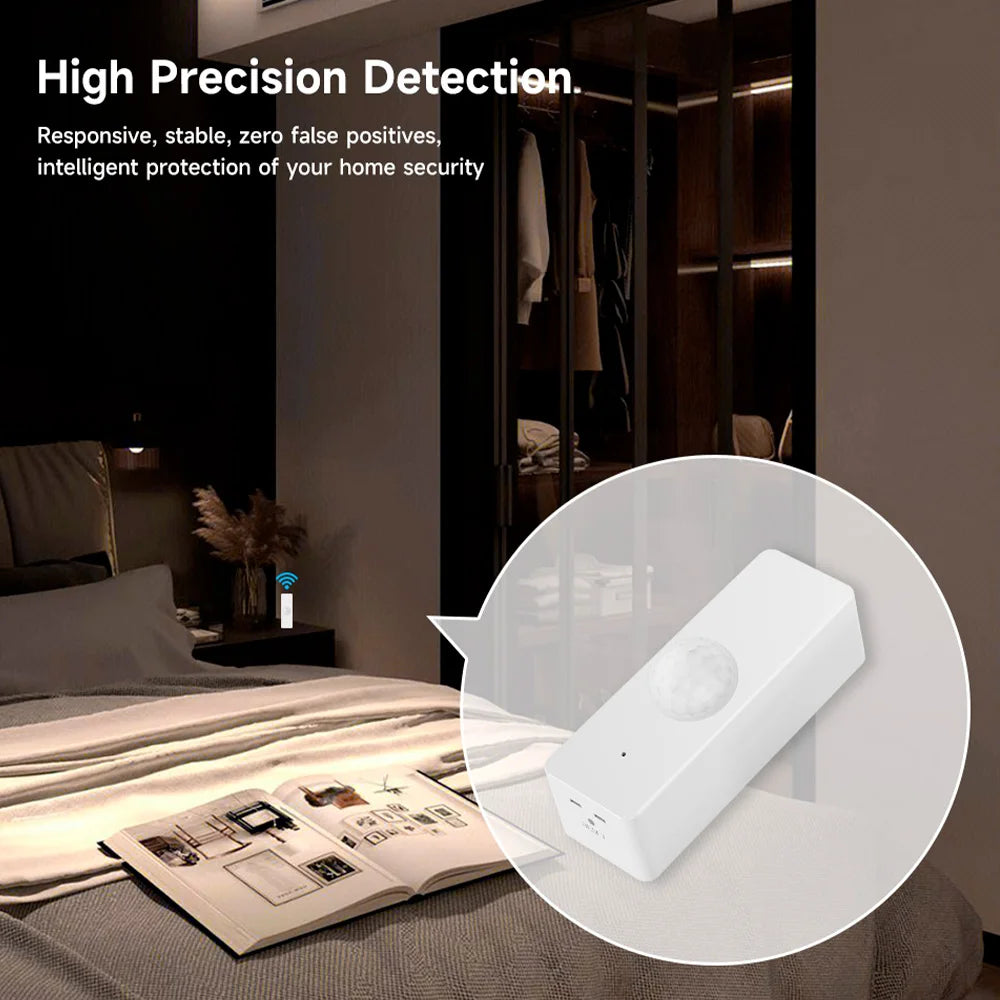 Tuya Smart Life PIR Motion Sensor WiFi Zigbee Human Infrared Detector Security Alarm Home Automation Works With Alexa Google