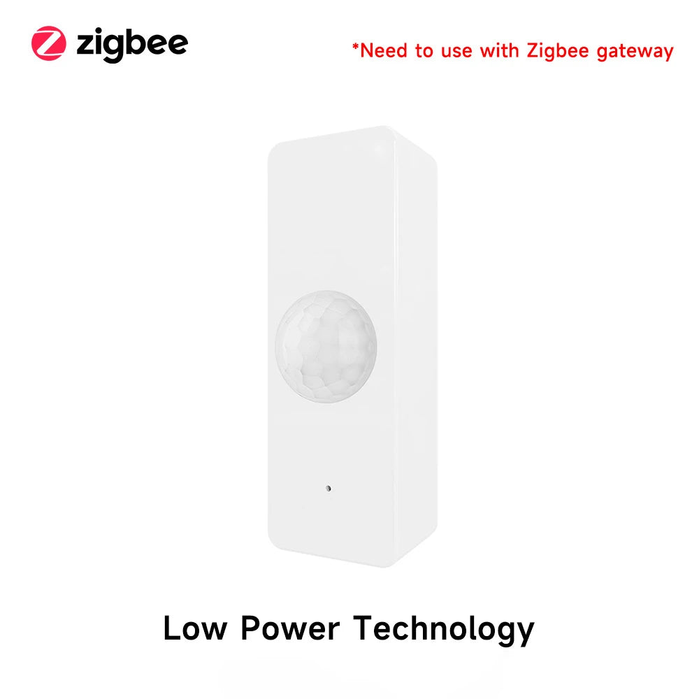 Tuya Smart Life PIR Motion Sensor WiFi Zigbee Human Infrared Detector Security Alarm Home Automation Works With Alexa Google