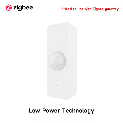 Tuya Smart Life PIR Motion Sensor WiFi Zigbee Human Infrared Detector Security Alarm Home Automation Works With Alexa Google