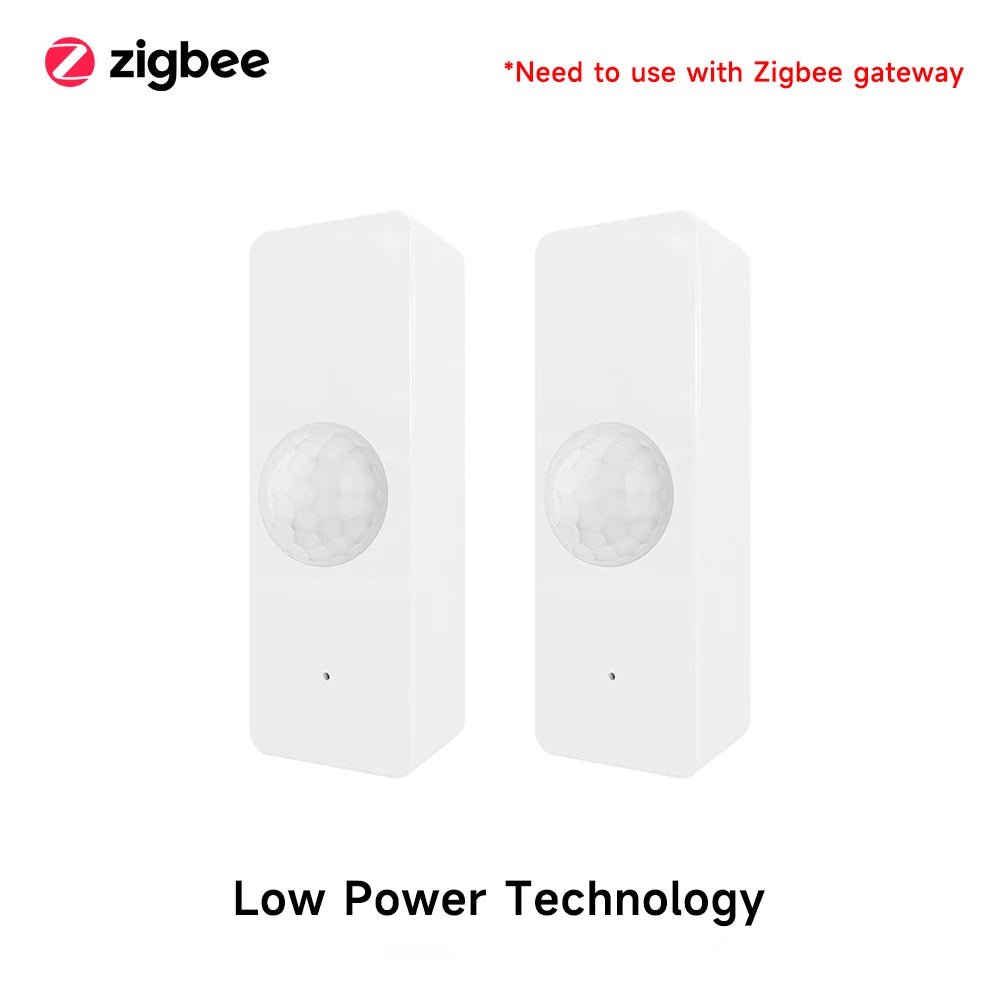 Tuya Smart Life PIR Motion Sensor WiFi Zigbee Human Infrared Detector Security Alarm Home Automation Works With Alexa Google