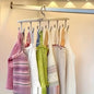 12-Hook Rotating Hanger – Space-Saving Closet Organizer for Ties, Belts, Underwear, Skirts | Portable Home & Dorm Storage